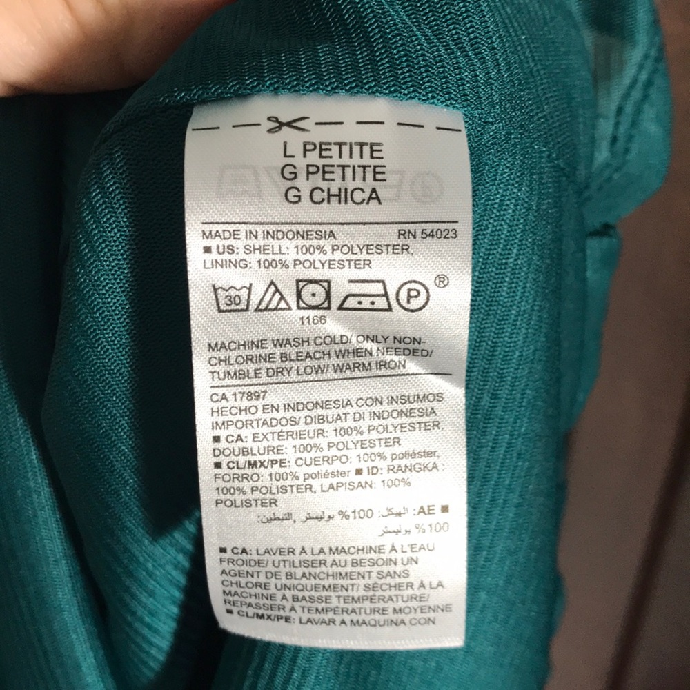 Old Navy Dress Sz Lg Petite - Picture 4 of 4